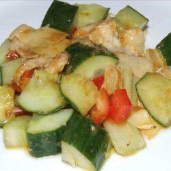 Cucumber and Celery Salad recipe