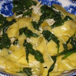 Ukrainian Spinach Noodles recipe