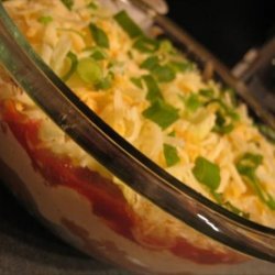Lighter Layered Mexican Dip recipe