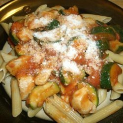 Zucchini and Tomato Parmesan recipe