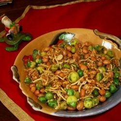 Spicy-Sweet Asian Nut Mix (Rachael Ray) recipe