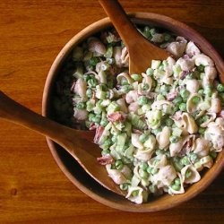 Peas, Pasta & Bacon Salad recipe