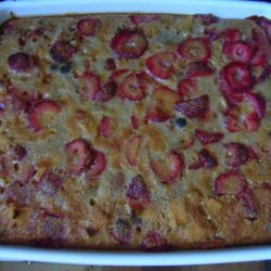 Polenta Bake With Plums and Berries (Gluten-Free) recipe