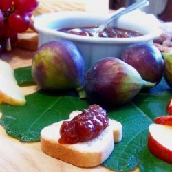 Fresh Fig and Ginger Chutney from the Auberge recipe
