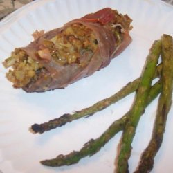 Garlic and Rosemary Stuffed Sausages recipe