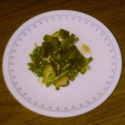 Green Vegetables with Sesame-Ginger Dressing recipe