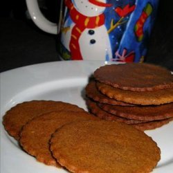Crisp Spice Cookies (Diabetic) recipe