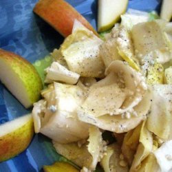 Belgian Endive, Blue Cheese and Pear Salad recipe
