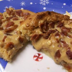 Bacon and Peanut Butter on Crispy Toast Appetizer recipe