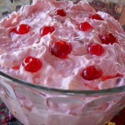 Mom's Pink Stuff Dessert ( Cherry Pie Filling, Pineapple ) recipe