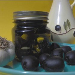 Garlic Stuffed Olives recipe