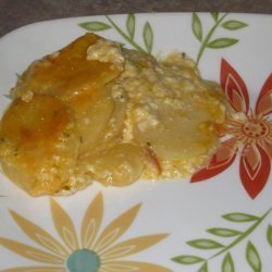 Cheddar Scalloped Potatoes recipe