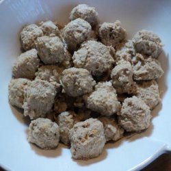 Turkey Meatballs With Cheese and Apple (Slow Cooker, Gluten-Free recipe