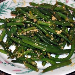 Yummy Garlicky Green Beans recipe