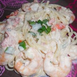 Light (And Delicious) Shrimp and Linguine recipe