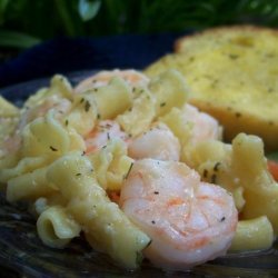 Garlic Pasta With Shrimp recipe