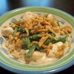 Quick Chicken With Green Beans recipe