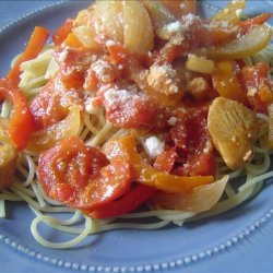 Spicy Chicken Pepper Pasta recipe