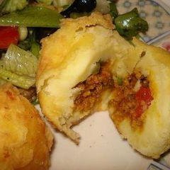 Rellenos De Papa (Stuffed Mashed Potatoes) recipe