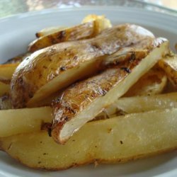 Lemon Roast Potatoes (Patates Psites) recipe