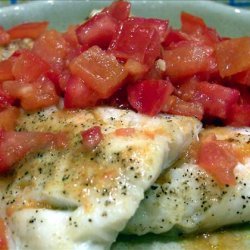 Grilled Cod With Moroccan-spiced Tomato Relish recipe