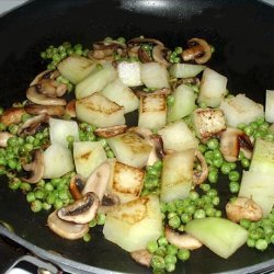 Turnip 'n' Peas 'n' Shrooms recipe