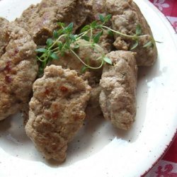 Turkey Sausage Patties recipe