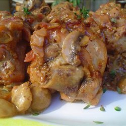 Bone-In Chicken With Bacon & Thyme recipe