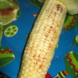 Lime Grilled Corn (Not for Sissies) recipe