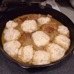 Chicken Fricassee With Herb Dumplings recipe