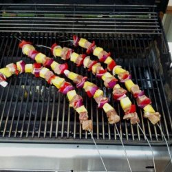 Pork Kebabs With Pineapple recipe