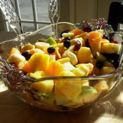 After the Party is Over! Refreshing Detox Fresh Fruit Salad recipe