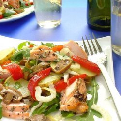 Roasted Salmon Salad recipe