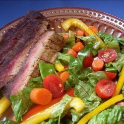 Low-Cal Asian Steak Salad recipe