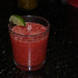 Virgin Strawberry Margaritas recipe