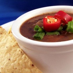 Intense Black Bean Soup recipe