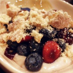Cherries and Blueberries With Frangelico Mascarpone recipe