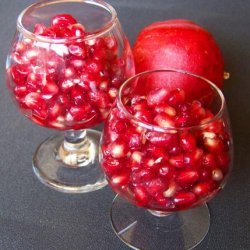 Pomegranates in Orange Flower Water recipe