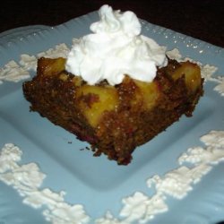 Upside-Down Gingerbread With Cranberries and Pineapple recipe