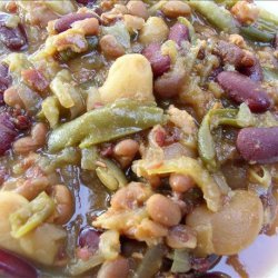 Crock pot tasty beans recipe