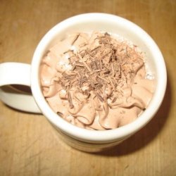 Molten Chocolate Hot Milk Drink recipe