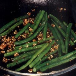 Green Beans with Walnut Gremolata recipe