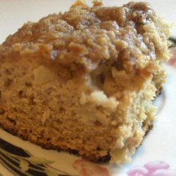 Apple Coffee Cake With Crumble Topping recipe