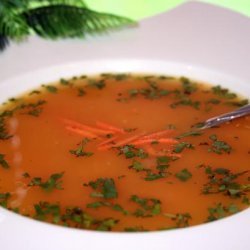 Curried Carrot and Coriander Soup recipe