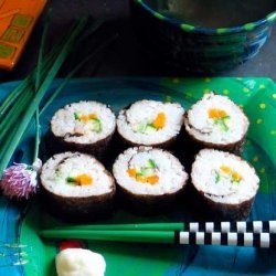 Vegetarian California Rolls (Sushi) recipe