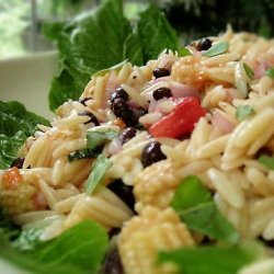 Orzo Salad With Corn, Tomatoes, & Basil recipe