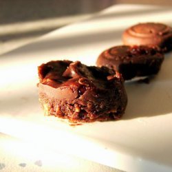 Mini Chocolate-Raspberry Nut Cups recipe