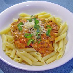 Tomato Pesto & Chicken Pasta recipe