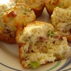 Bacon, Gruyère, and Scallion Muffins recipe