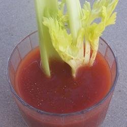 Bloody Mary On Fire recipe